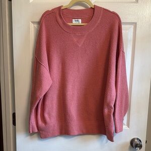Aerie pink sweater size medium